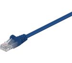 CAT 6 Netzwerkkabel, U/UTP; CAT 6-0300 U/UTP BLAU 3m