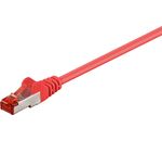 CAT 6 Netzwerkkabel LS0H, S/FTP; CAT 6-0025 S/FTP PIMF ROT 0.25m