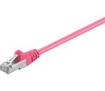 CAT 5e Netzwerkkabel SF/UTP; CAT 5-0300 SF/UTP MAGENTA 3m