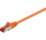 CAT 6 Netzwerkkabel S/FTP; CAT 6-0100 S/FTP PIMF ORANGE 1m