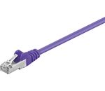 CAT 5e Netzwerkkabel SF/UTP; CAT 5-0050 SF/UTP VIOLETT 0.50m