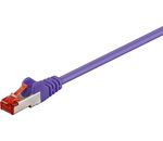 CAT 6 Netzwerkkabel S/FTP; CAT 6-0500 S/FTP PIMF VIOLETT 5m