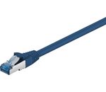 CAT 6a Netzwerkkabel S/FTP; CAT 6a-0200 S/FTP PIMF BLAU 2m