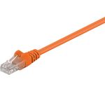 CAT 5e Netzwerkkabel, U/UTP; CAT 5-0025 U/UTP ORANGE 0.25m