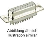 SUB-D-Standard Buchsenleiste 15-polig; DFL 15