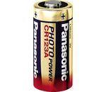 PANASONIC Batterie Alkali Photo-Power CR123A 3V 1er-Bli