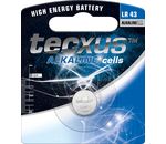 tecxus Knopfzelle Alkali; LR 43 1-BL tecxus