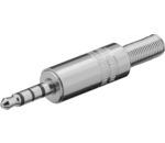 Klinkenstecker - 3,5 mm - stereo - 4 Kontakte; SS 35 MK 4
