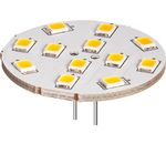 LED Einbaustrahler 2W hinten Pins G4 warm-weiß 170LM 140° 12V