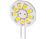 LED Einbaustrahler 1,5 W; LED Einbaustr. G4 kalt-weiß 130LM 140°