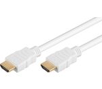 High Speed HDMI Kabel mit Ethernet Weiß HDMI Typ A > HDMI Typ A 3m