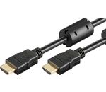 High Speed HDMI+ with Ethernet 1,0 Meter; HDMI+ Kabel HiSpeed/wE 0100 FG