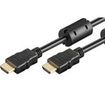 High Speed HDMI+ with Ethernet 2,0 Meter; HDMI+ Kabel HiSpeed/wE 0200 FG