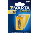 VARTA Superlife 2022 6F22 6LR61 9V-Block 1er-Bli