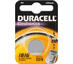 DURACELL Knopfzelle Lithium CR1616 3V 1er-Bli