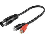 Audio-Video-Kabel 0,2 m ; AVK 102-0020 0.2m