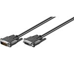 DVI-D FullHD Verlängerungskabel Dual Link; DVI 24+1 MF 0200 Verlängerung 2m