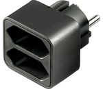 Euro mehrfach Adapter; NK 002 schwarz
