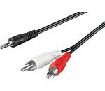 Audio-Video-Kabel 1 m; AVK 118-0100 Q 1m