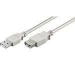 USB 2.0 Hi-Speed Verlängerungskabel; USB Verl AA 500 LC HiSpeed 2.0 5m