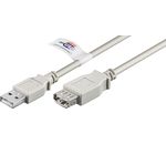 USB 2.0 Hi-Speed Verlängerungskabel; USB Verl AA 300 HiSpeedCert 2.0 3m