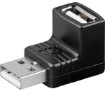 USB 2.0 Hi-Speed Adapter; USB ADAP A-M/A-F 90°