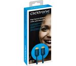 0,5m Clicktronic Casual High Speed HDMI Kabel mit Ethernet (4K Ultra HD, 3D-TV, ARC)