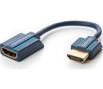 Clicktronic Casual HDMI Flexadapter (für schmale TV-Wandabstände und Ecken, 0,1m)