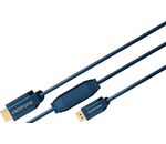 1m Clicktronic Casual DisplayPort/HDMI Adapterkabel (Hochgeschwindigkeits-Adapter von DisplayPort auf HDMI)