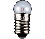 Kugelförmige Lampe; L-3629 SB E10 Taschenlampen- Kugellampe 0,6W 100mA 6V