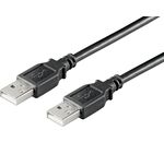 USB 2.0 Hi-Speed Kabel; USB AA 300 LC HiSpeed 2.0 SCHWARZ 3m