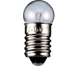 Kugelförmige Lampe; L-3624 SB E10 Taschenlampen- Kugellampe 1,2W 100mA 12V