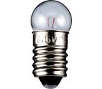 Kugelförmige Lampe; L-3624 IVP E10 Taschenlampen- Kugellampe 1,2W 100mA 12V