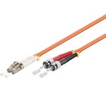 LWL Netzwerkkabel LC-ST OM2 (LED optimiert); LWL LC-ST 2000 50/125µ Duplex 20m