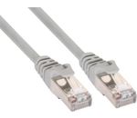 InLine Cat 5e Patchkabel SF/UTP RJ 45 - Stecker Folienschirmung grau 3m