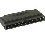 InLine SCSI III Adapter 50pol Pfostenst->68pol mini Sub D St schwarz