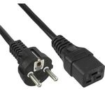 InLine Netzkabel 16A Schutzkontakt auf Kaltgerätestecker IEC320/C19 3m