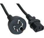 InLine Netzkabel Netzstecker Australien/Argentinien ->Kaltgerätestecker 1,8m