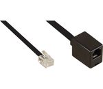 InLine® Modular Verlängerung, RJ12 Stecker / Buchse, 2m