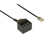 InLine TAE Adapterkabel, RJ45 Stecker auf TAE NFN Dose, 20cm