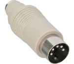 InLine Tastatur-Adapter 5pol DIN-Stecker auf PS/2 Buchse