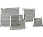 InLine® Lüftergitter, Aluminium Filter, 120x120mm silber