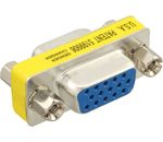 InLine Gender-Changer Adapter 15pol HD (VGA) Bu->Bu silber