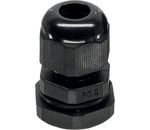 InLine® Kabeldurchführung PG 13.5 Nylon IP68 6-12mm, schwarz, 10 Stück