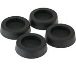 InLine Gummi-Füße für PC Gehäuse 4er Pack schwarz