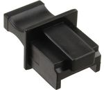 InLine Staub- und Schmutzschutz für RJ45 Buchse, Farbe: schwarz, 100er Pack