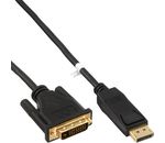 InLine DisplayPort zu DVI Konverter Kabel schwarz 2m