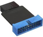InLine USB 2.0 zu 3.0 Adapter intern USB 2.0 Mainboard auf USB 3.0 intern