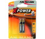 Ansmann Alkaline X-Power Batterie, (AAAA), 2er Pack (1510-0005)