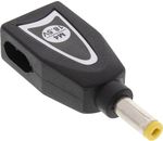 InLine® Wechselstecker M4 für Universal Netzteil, 90W/120W, schwarz